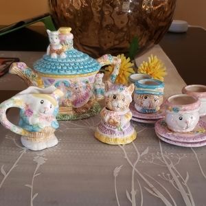 Bunny Rabbit TEA SET